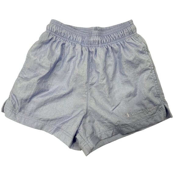 Champion Women’s Purple Athletic Shorts Mesh Lining Elastic Waist Sz XS - Picture 1 of 6